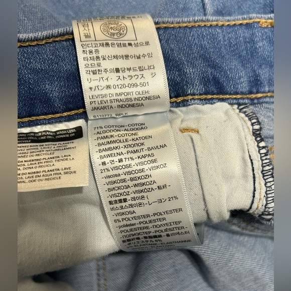 Levi’s 724 High Rise Straight Crop Jeans - Picture 10 of 12